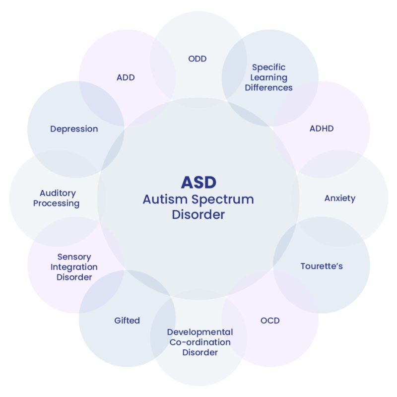 ASD - coexisting conditions